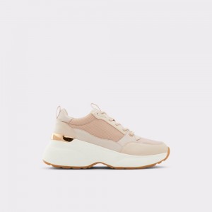 Tenis Aldo Goodvibes Wedge sneaker - Micro wedge heel Mujer Rosas Claro | EUQTKX746