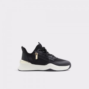 Tenis Aldo Labedar Wedge sneaker - Jogger sole Mujer Negros | WCEBIF762