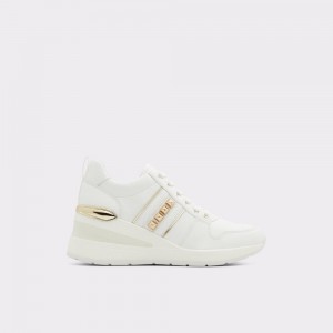 Tenis Aldo Larose Wedge sneaker - Wedge heel Mujer Blancos | TGLDBA165