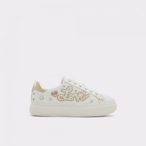 Tenis Aldo Lovenow Low top sneaker - Cup sole Mujer Dorados | XKDMGW270