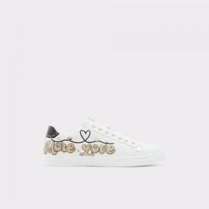 Tenis Aldo Lovewalk Low top sneaker Hombre Blancos | CEROSM473