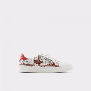 Tenis Aldo Meday Low top sneaker Mujer Blancos | RQVCSX896