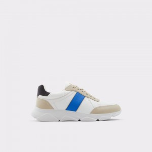 Tenis Aldo Murvaise Jogger Sole Sneaker Hombre Blancos Azul Marino | MUCTSG492