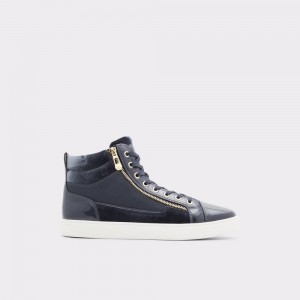 Tenis Aldo Popstar High top sneaker - Cup sole Hombre Azul Marino | KFIPVH735
