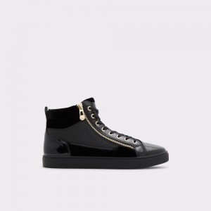 Tenis Aldo Popstar High top sneaker - Cup sole Hombre Negros | NQWMGI536