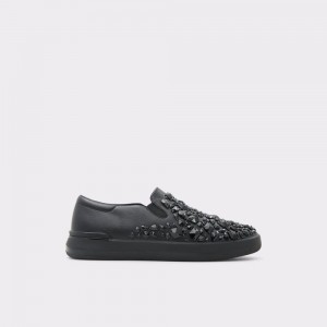 Tenis Aldo Reo Slip-on sneaker - Cup sole Hombre Negros | BVMSLN317