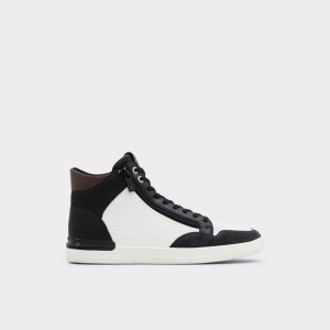 Tenis Aldo Sauerbergg High top sneaker - Cup sole Hombre Negros | RCDEYS587