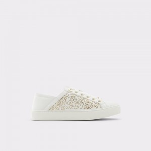 Tenis Aldo Stepaniee Low top sneaker Mujer Blancos | PHEYUS381