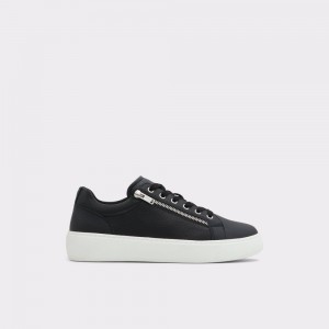 Tenis Aldo Theta Low top sneaker - Cup sole Hombre Negros | MWVZXB915