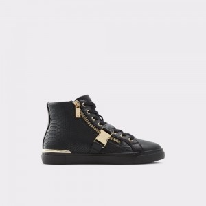 Tenis Aldo Tiagatori High top sneaker - Cup sole Mujer Negros | BTOQHU379