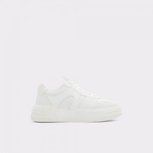 Tenis Aldo Zeus Low top sneaker - Lug sole Hombre Blancos | MYCLVA048