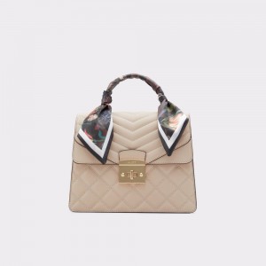 Top Handle Bags Aldo Airyy Top handle bag Mujer Beige | EWFHQV165
