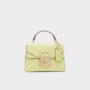 Top Handle Bags Aldo Cottin Top handle bag Mujer Amarillos Claro | IUCEYL807