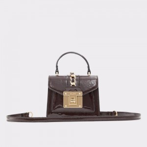 Top Handle Bags Aldo Kentwell Top handle bag Mujer Marrom Oscuro | NQDPIY079