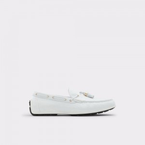 Zapatos Casual Aldo Sheremo Driving shoe Hombre Blancos | IQAFDH741