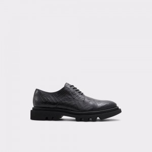 Zapatos Oxford Aldo Sergei Oxford shoe - Lug sole Hombre Negros | NULEPR387