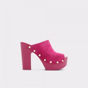 Zapatos Plataforma Aldo Drenania Heeled Mule - Plateforme Mujer Rosas | HISZYK245