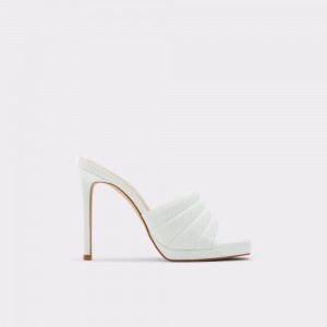 Zapatos Plataforma Aldo Gennia Heeled mule - Stiletto platform Mujer Blancos | DANUYC142
