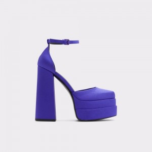Zapatos Plataforma Aldo Grandle Ankle strap heeled shoe - Plateforme Mujer Morados Claro | FMGNEW591