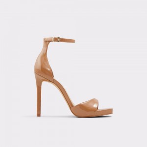 Zapatos Plataforma Aldo Livia High heel sandal - Platform Mujer Marrom | KGRZYQ218