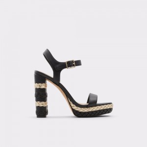 Zapatos Plataforma Aldo Norehan Mujer Negros | OXJVYE574