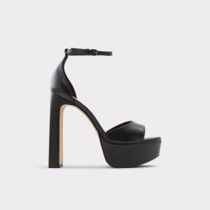Zapatos Plataforma Aldo Posh High heel sandal - Block heel Mujer Negros | IOMVAZ740