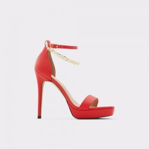 Zapatos Plataforma Aldo Scarlettchain High heel sandal - Stiletto heel Mujer Rojos | CUZILO389