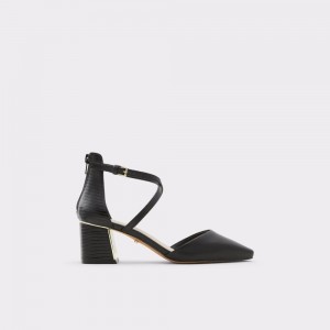 Zapatos Tacon Bloque Aldo Grarwen-w Mujer Negros | ZAVOMB714