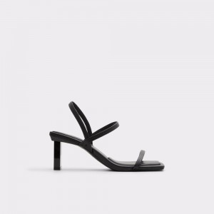 Zapatos Tacon Bloque Aldo Lokurr Sling back heeled sandal Mujer Negros | RHXUBV063