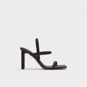 Zapatos Tacon Bloque Aldo Okurra Strappy heeled sandal Mujer Negros | GEWCND452