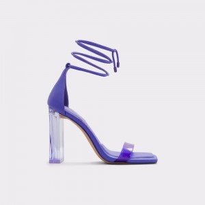Zapatos Tacon Bloque Aldo Onardonita Heeled sandal Mujer Morados Claro | FHKWCP896