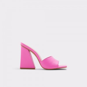 Zapatos Tacon Bloque Aldo Prisma High heel mule Mujer Fucsia | JBQNSW849