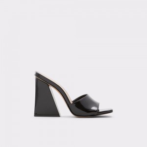 Zapatos Tacon Bloque Aldo Prisma High heel mule Mujer Negros | NGMKPY042