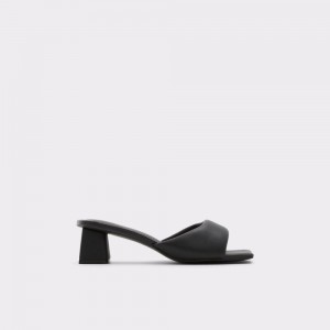 Zapatos Tacon Bloque Aldo Simalia Heeled mule Mujer Negros | MBFZPK395