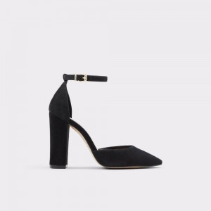 Zapatos Tacon Bloque Aldo Susan Strappy heeled shoe Mujer Negros | OTUKYS314