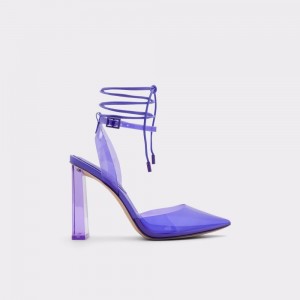 Zapatos Tacon Bloque Aldo Tilah Strappy heeled shoe Mujer Morados Claro | VJLCNP538