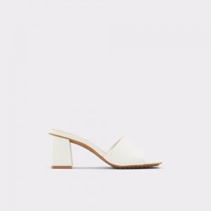 Zapatos Tacon Bloque Aldo Velalith High heel sandal - Block heel Mujer Blancos | UWLNVQ914